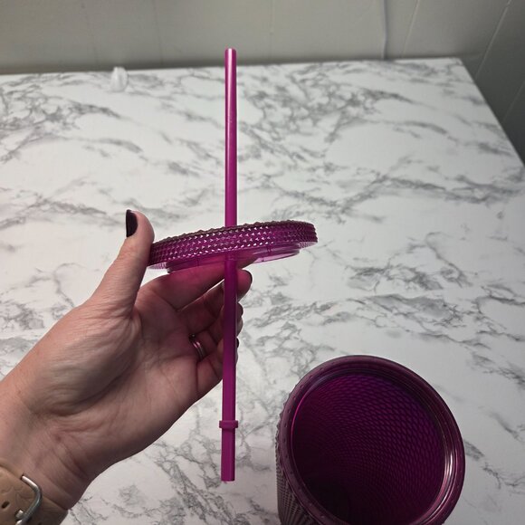 Starbucks 24oz Studded Purple Logo Tumbler - Picture 5 of 7